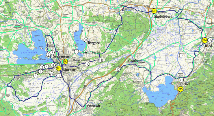 Radtour Blaue Reiter